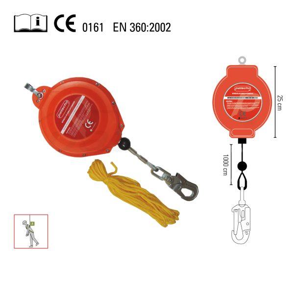 Dispositivo retráctil automático de cable